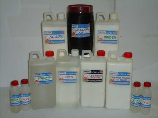 Bahan Baku Tinta Kain