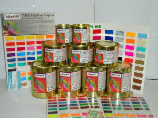 Tinta Gloss Vinyl / PVC / Tinta M3 / Tinta Kertas