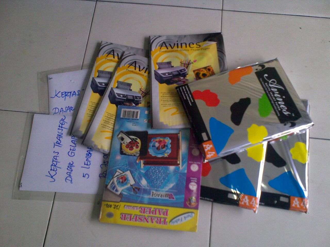 Kertas Foto & Inkjet Paper